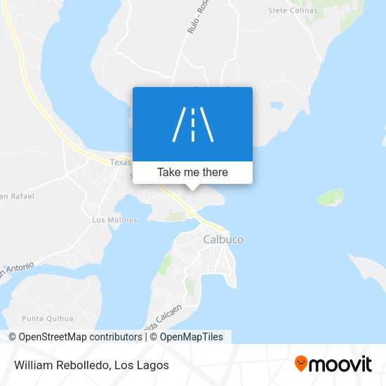 Mapa de William Rebolledo