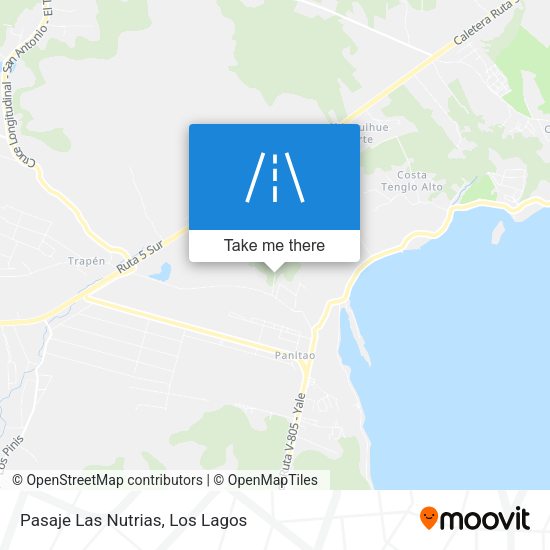 Mapa de Pasaje Las Nutrias