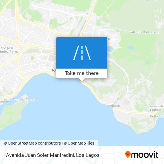 Avenida Juan Soler Manfredini map