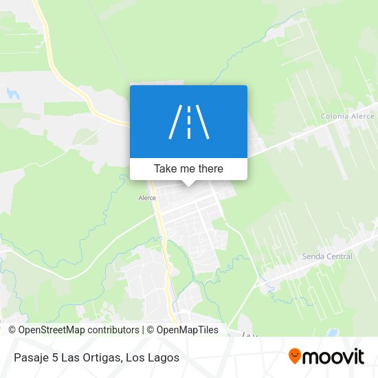 Mapa de Pasaje 5 Las Ortigas