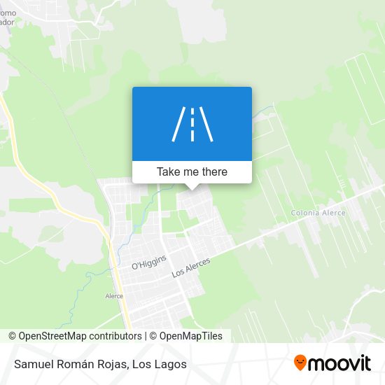 Samuel Román Rojas map