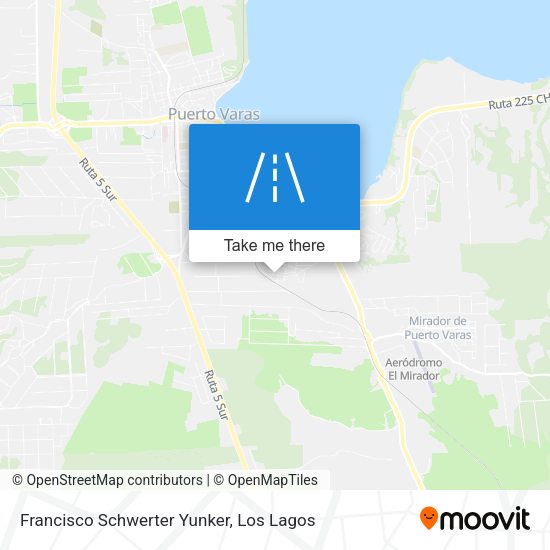 Francisco Schwerter Yunker map