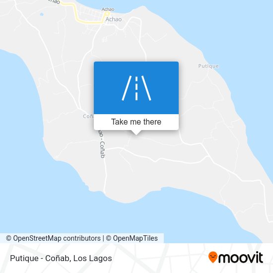 Mapa de Putique - Coñab