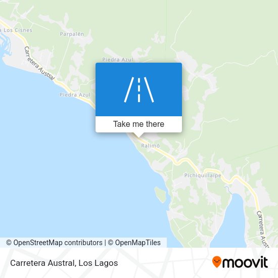 Mapa de Carretera Austral