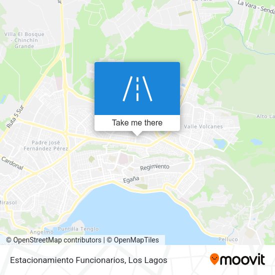 Mapa de Estacionamiento Funcionarios