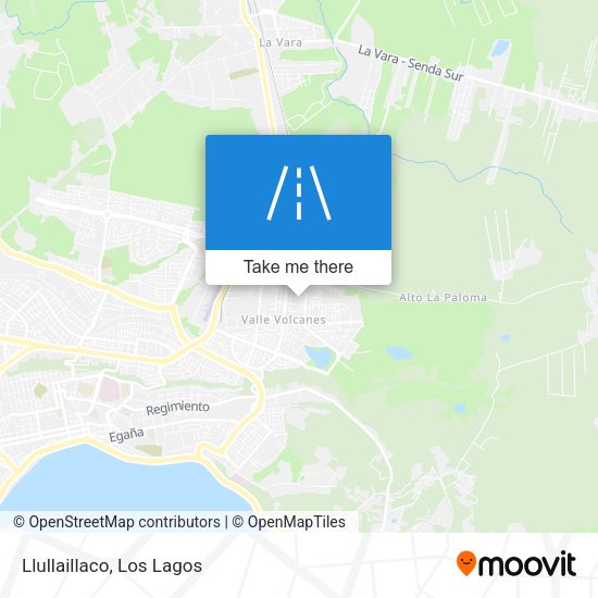 Mapa de Llullaillaco