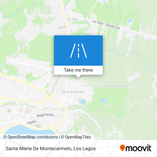Santa Maria De Montecarmelo map