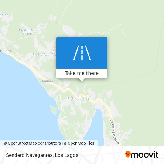 Mapa de Sendero Navegantes