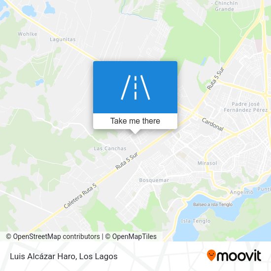 Luis Alcázar Haro map