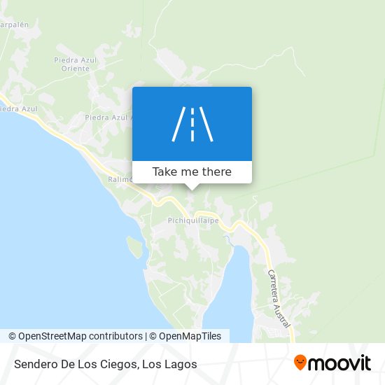 Mapa de Sendero De Los Ciegos