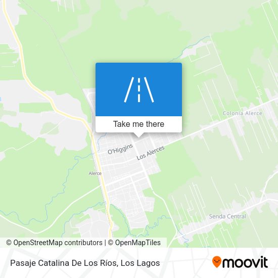 Mapa de Pasaje Catalina De Los Ríos