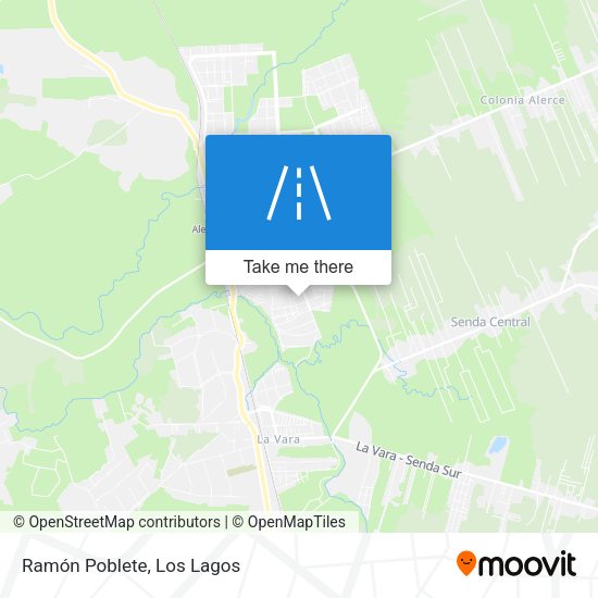 Mapa de Ramón Poblete
