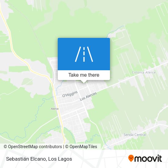 Mapa de Sebastián Elcano
