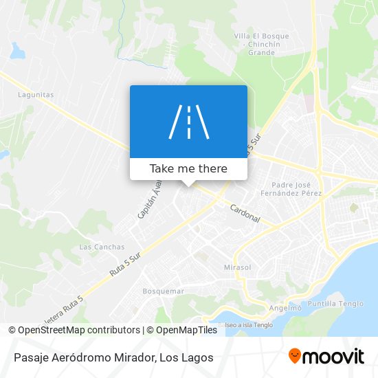 Mapa de Pasaje Aeródromo Mirador