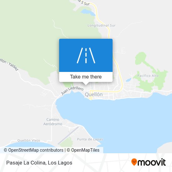 Mapa de Pasaje La Colina