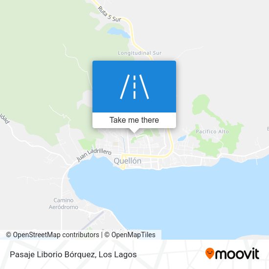 Mapa de Pasaje Liborio Bórquez