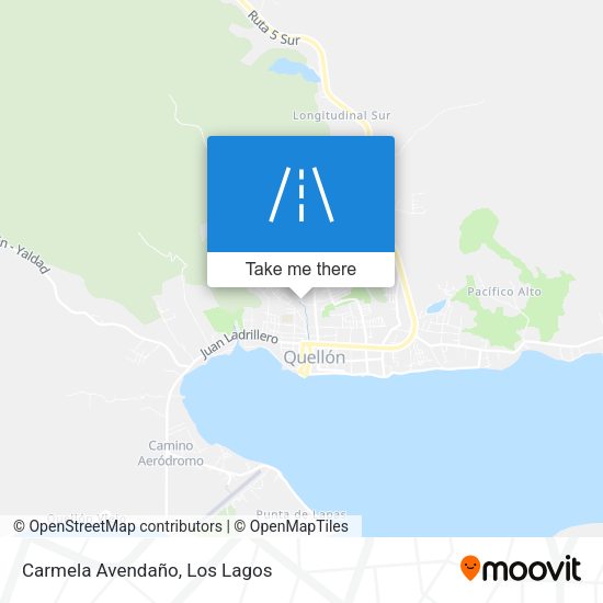 Mapa de Carmela Avendaño