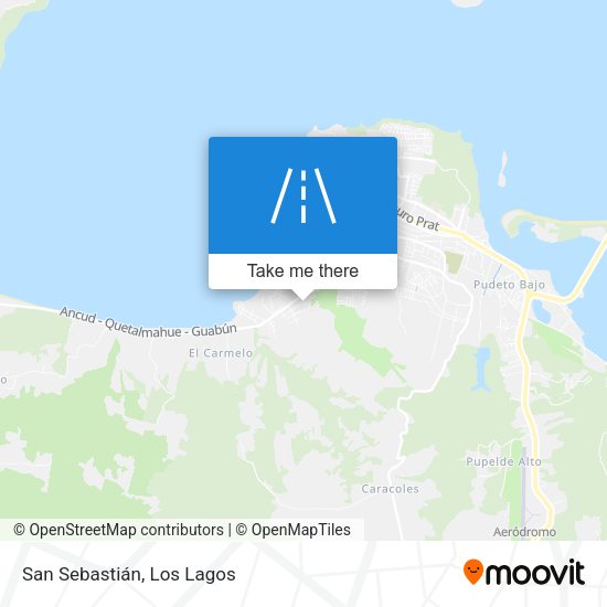 Mapa de San Sebastián