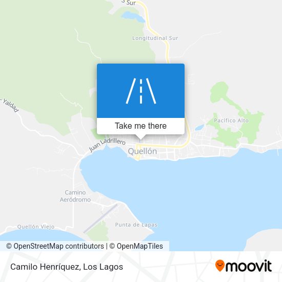 Camilo Henríquez map