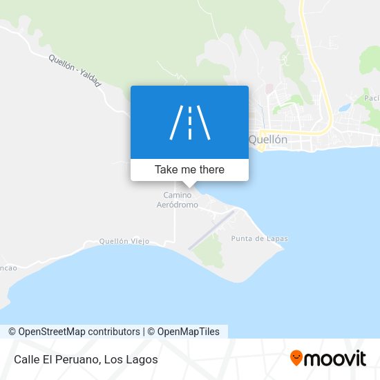 Mapa de Calle El Peruano