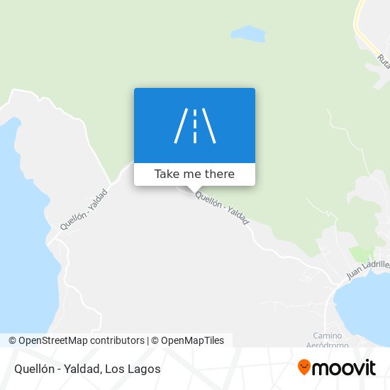 Mapa de Quellón - Yaldad