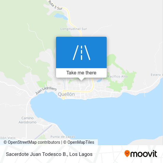Sacerdote Juan Todesco B. map