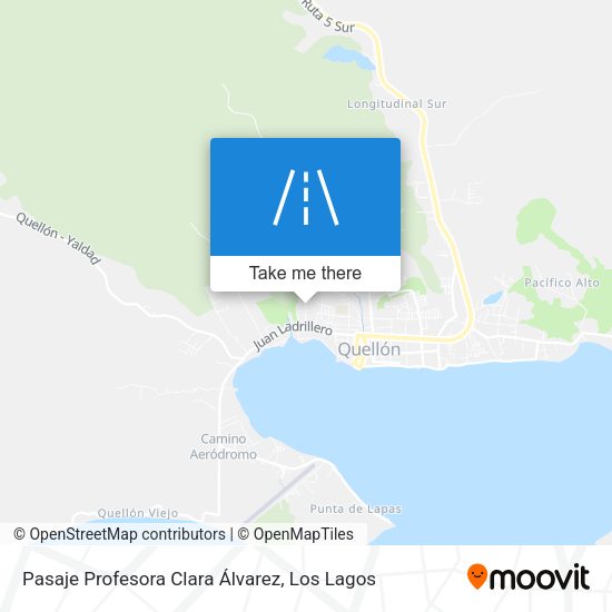 Pasaje Profesora Clara Álvarez map
