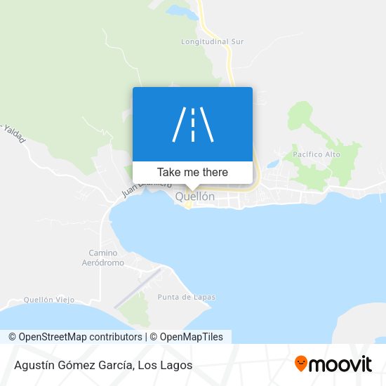 Agustín Gómez García map