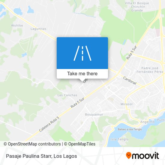 Pasaje Paulina Starr map