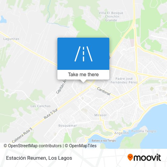 Estación Reumen map