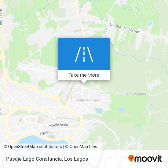 Pasaje Lago Constancia map