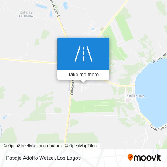 Mapa de Pasaje Adolfo Wetzel