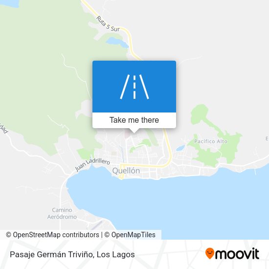 Pasaje Germán Triviño map
