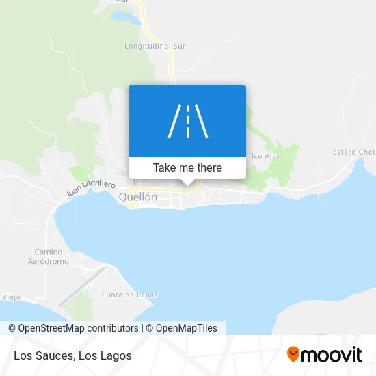 Los Sauces map