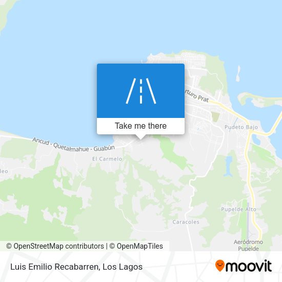 Luis Emilio Recabarren map