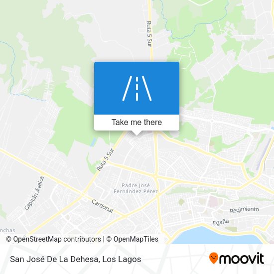 Mapa de San José De La Dehesa