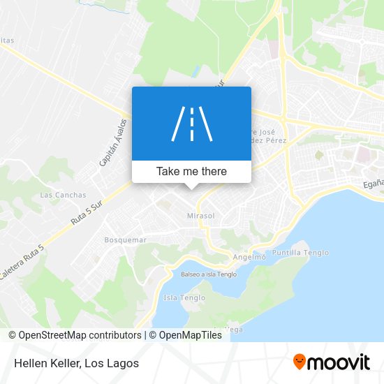Mapa de Hellen Keller