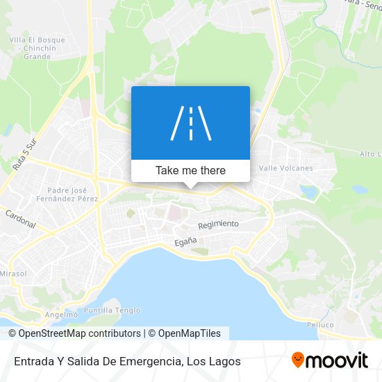 Mapa de Entrada Y Salida De Emergencia