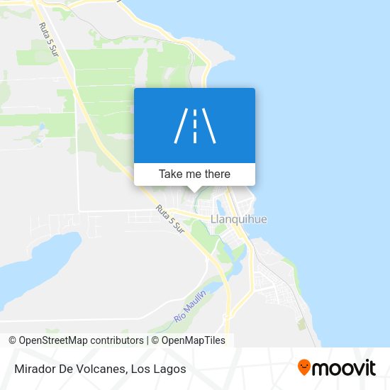 Mirador De Volcanes map
