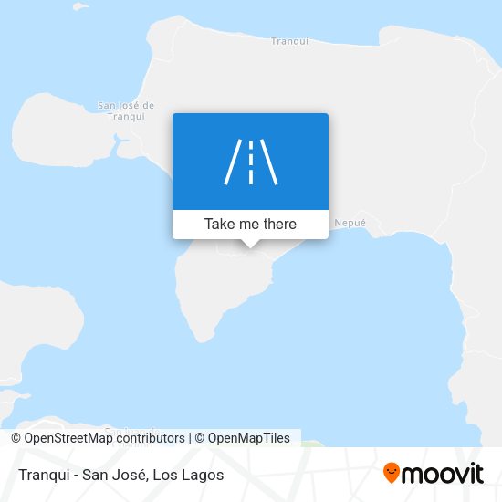 Mapa de Tranqui - San José