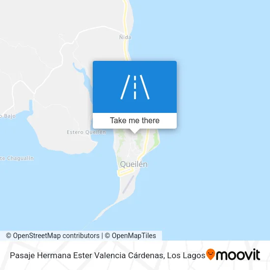 Pasaje Hermana Ester Valencia Cárdenas map