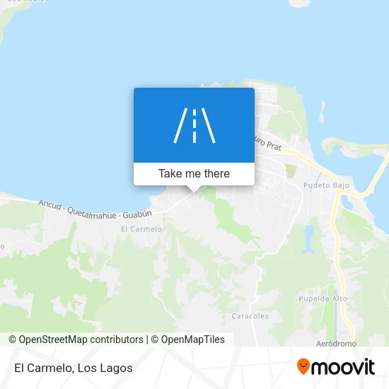 Mapa de El Carmelo