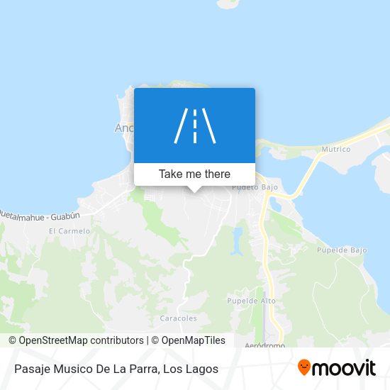 Mapa de Pasaje Musico De La Parra