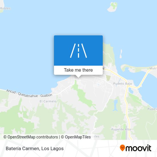 Batería Carmen map
