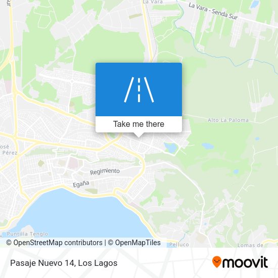 Mapa de Pasaje Nuevo 14
