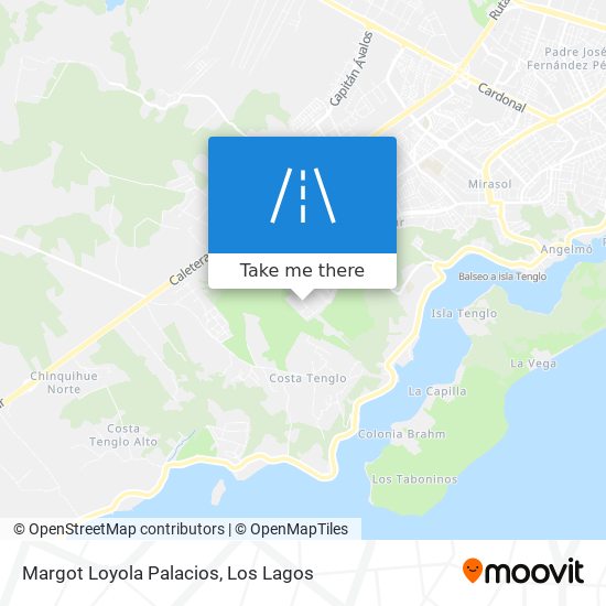 Margot Loyola Palacios map