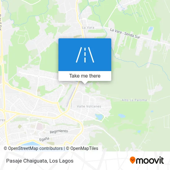 Pasaje Chaiguata map