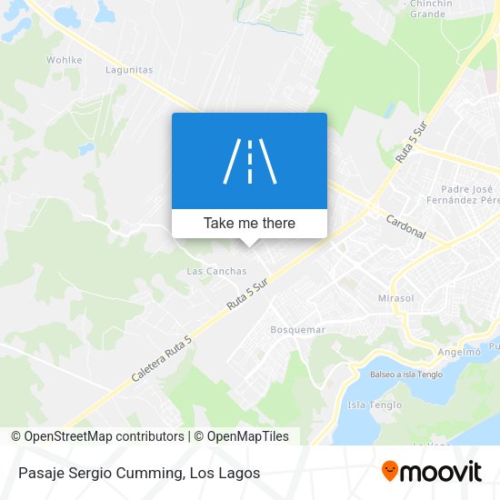 Pasaje Sergio Cumming map