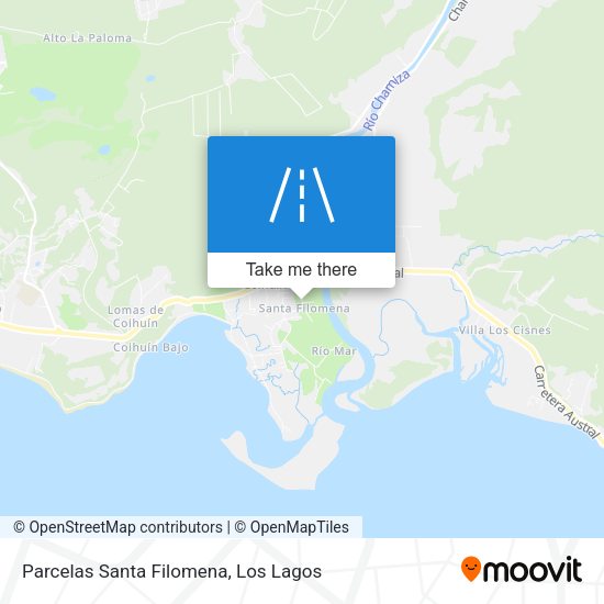 Parcelas Santa Filomena map