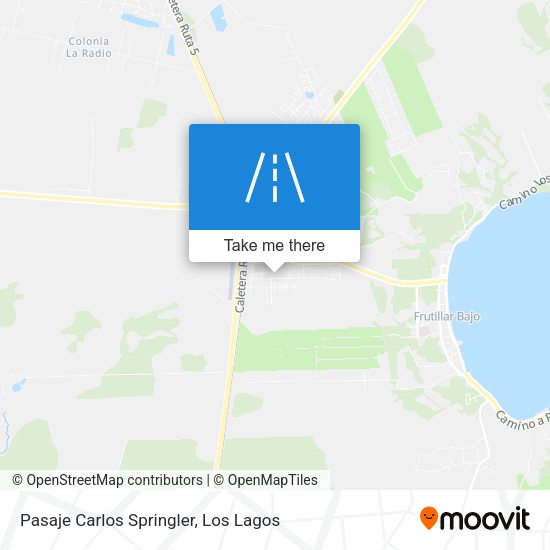 Pasaje Carlos Springler map